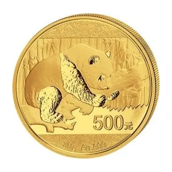 3 gramů zlatá mince China Panda 2016