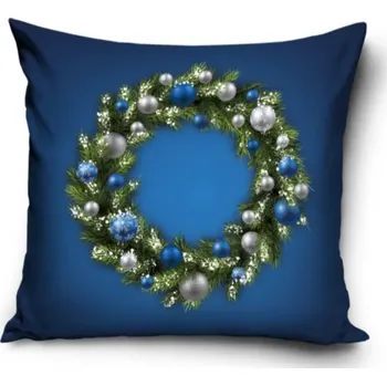 Povlak na polštářek Carbotex Vánoční povlečení na polštářek Blue, 40/40cm, PNL237029