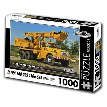 Dětské zboží RETRO-AUTA Puzzle TRUCK č.28 Tatra 148 UDS 110a 6x6 (1969-1982) 1000 dílků