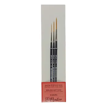 Umělecký štětec Sada štětců Master 1010 psáčky (Sada štětců Master 1010 psáčky)