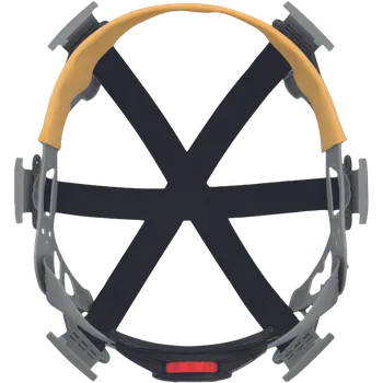 Pracovní přilba JSP náhlavní kříž Wheel Ratchet EVOrange