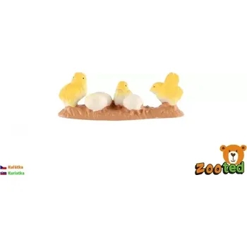 Figurka ZOOted Kuřátka kura domácího zooted plast 5cm