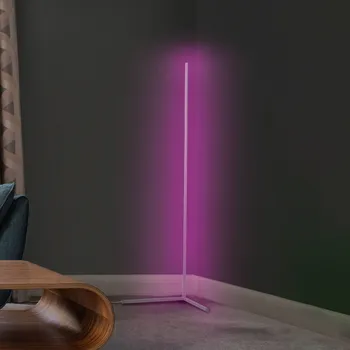 Lampička LEDVANCE SMART+ WiFi Floor Rohová stojací lampa, bílá, 200 cm LED 20 W celkem - Doprava zdarma