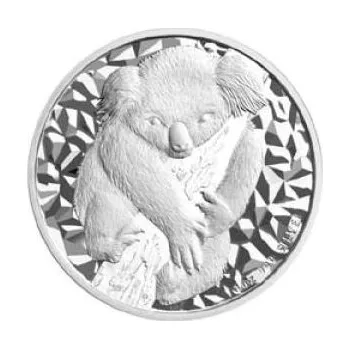 1 unce stříbrná mince Austrálie Koala 2007