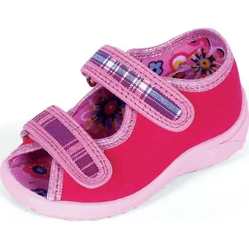 Dívčí bačkory NAZO PPHU Domácí obuv, papučky-přezůvky 010AA Velikost: 23