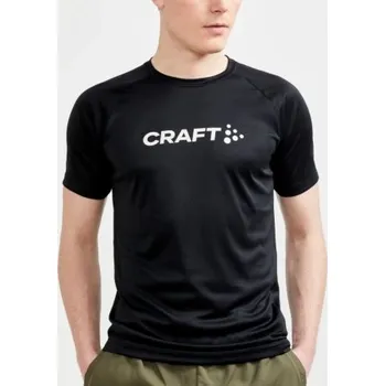 Běžecké oblečení Triko CRAFT CORE Essence Logo - 999000 black, XL