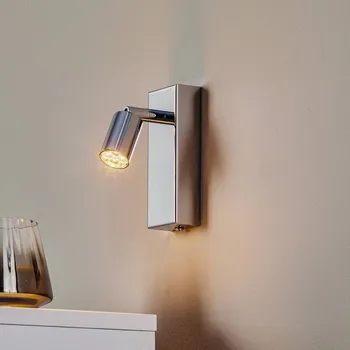 Lampička Busch 6,5 W LED nástěnný spot Karen v leštěném chromu 1 x 6,5 W LED - Doprava zdarma