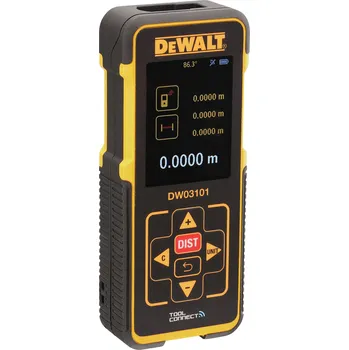 pásmo Laserový měřič vzdálenosti DEWALT DW03101 | až 100 m | Bluetooth®