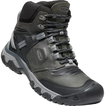 Pánská treková obuv Keen RIDGE FLEX MID WP MEN magnet/black US 10,5/44