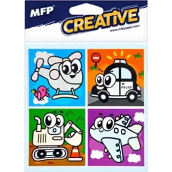 omalovánky MFP Fólie do koupelny 20x20cm mix motivů