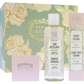Kosmetická sada Panier des Sens Radiant Peony Face Care Set - Dárková sada 40 ml