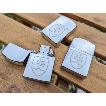 Zapalovač Benzínový zapaľovač Slovenský znak 3ks (3Pack)