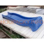 Skluzavka KBT S-line 295cm tmavě modrá s přípojkou na vodu