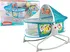 Kolébka pro miminko LEAN Toys Multifunctional Bed Rocker 2v1 Children's Mat Sounds Vibrations