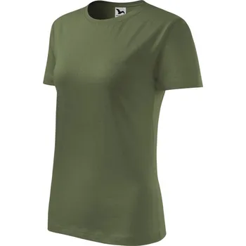 Classic New tričko dámské XL khaki