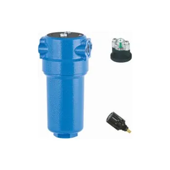 Kompresor Filtr vzduchu AAF 0076 (G1/2") , Filtrační vložka ne, Odpouštění kondenzátu AOK-16 (automat - plovák), Indikátor PDI