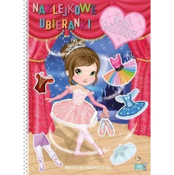 První čtění Małe baletnice. Naklejkowe ubieranki - Ilaria Barsotti