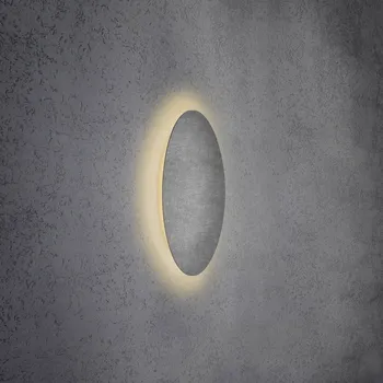 Lampička Escale Blade LED nástěnné světlo, beton, Ø 44 cm vzhled betonu LED celkem 16,5 W - Doprava zdarma