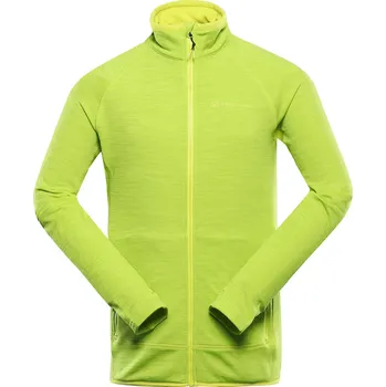 Pánská mikina Alpine Pro Onnec Pánská funkční mikina MSWC387 Sulphur spring XXXL