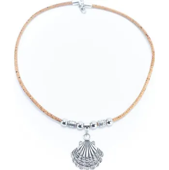 Kabelka Korkový náhrdelník - Mušle