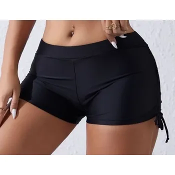 LUNACUP Shorts menstruační plavky černé XS Dámské plavky LUNACUP Shorts menstruační plavky černé XS
