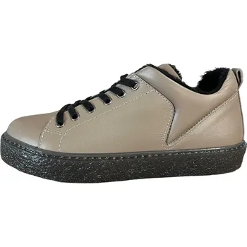 Dámské polobotky LOOKE 1116-34 Elestren béžová tm. Barva: Béžová, Velikost: 38