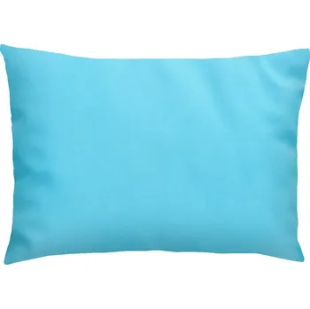 Povlečení XPOSE® Bavlněný povlak na polštář MICHAELA - azurový 50x70 cm, Bavlna + Prodloužená možnost vrácení zboží do 50 dnů