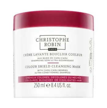 Vlasová regenerace Christophe Robin Colour Shield Cleansing Mask čistící maska pro barvené a melírované vlasy 250 ml