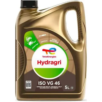 Hydraulický olej Total Hydragri 46 - 5l (Vysoce výkonný hydraulický olej pro všechny zemědělské stroje)