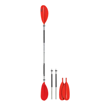 Loď Červené skládací pádlo 220 mm Bravo KWB ALU 220-4