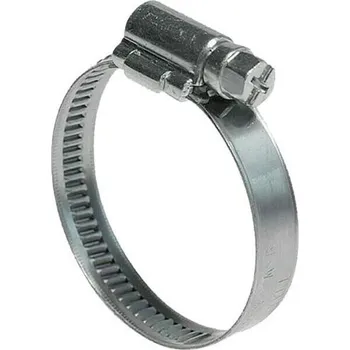 W4-050 - Spona šroubová pro hadici pr. 32-50 mm šíře pásky 9 mm z nerezové oceli