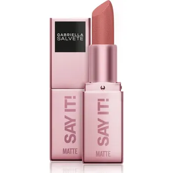 Přípravek na rty Gabriella Salvete Say It! It Matters matná rtěnka s pudrovým efektem odstín 02 4 g