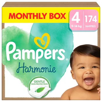 Plena Pampers Harmonie 4 9-14 kg 174 ks