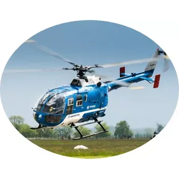 Nášivka Nažehlovačka s letadlem MBB Bo-105 (digitální nažehlovačka )