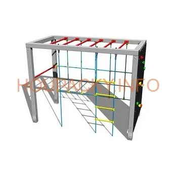 Hra na zahradu Šplhací sestava SS608KS - stříbrná