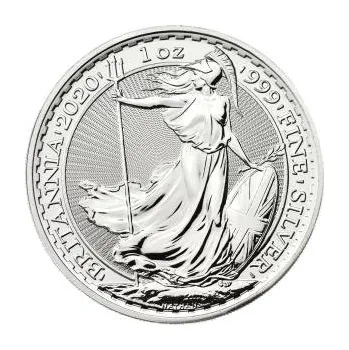 1 unce stříbrná mince Britannia 2020