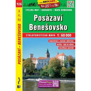 SC 126 Posázaví, Benešovsko 1:60 000