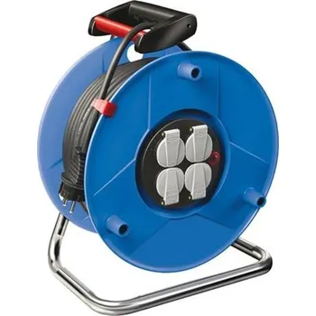 Prodlužovací kabel Brennenstuhl 1208021 - Kabel prodlužovací 25m 3x1,5mm GUMA, na plastovém bubnu 4x230V Garant ST