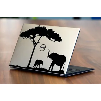 Home Deco Nálepka na Notebook/Laptop - Sloni 16x25cm
