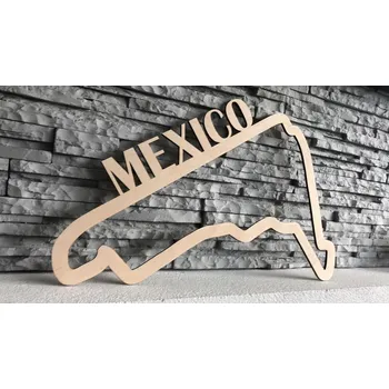 Home Deco Závodní okruh Mexico 40cm