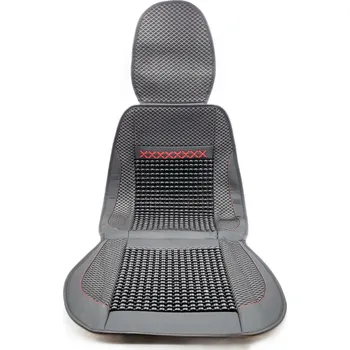 Potah sedadla Potah sedadla kuličkový s lemem, 63x49cm, černý