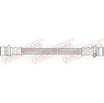 Brzdová hadice Brzdová hadice QUICK BRAKE 25.023
