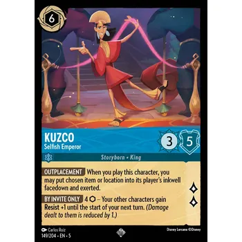 Karetní hra Kuzco 149/204 - Shimmering Skies Typ karty: Standard