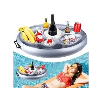 Bazén Nafukovací držák nápojů pro bazén, s 8 otvory