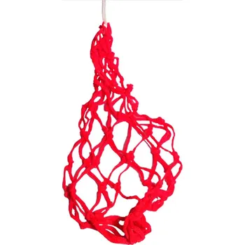 Sportovní vak Vak Cawila Nylon-Ballnet 6 Balls 1000614292-rot Velikost OS