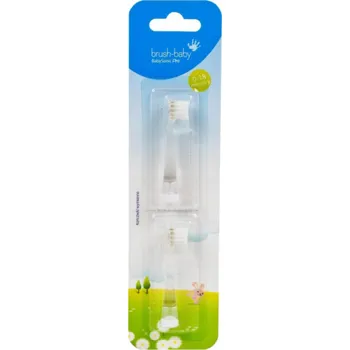 Masážní přístroj Kartáček-baby hrot pro sonický kartáček BabySonic Pro, 2 ks.