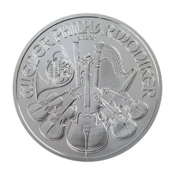 1 unce stříbrná mince Wiener Philharmoniker