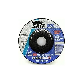 Brusný kotouč SAIT Brusný kotouč 115x6,0x22,23 DS A30P EK WINNER vypouklý