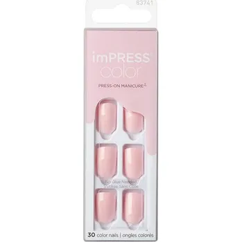 Kiss My Face imPRESS Color Pick Me Pink Nails - Samolepící nehty ( 30 ks )