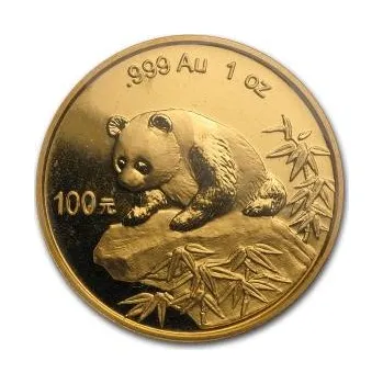 1 unce zlatá mince China Panda 1999